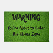 の警告形式 ドアマット (正面)