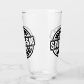 の警告有害な皮肉おもしろい引用文 タンブラーグラス (左)