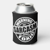 の警告有害な皮肉ラベル 缶クーラー (缶裏面)