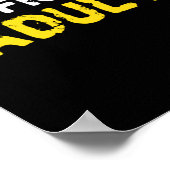 の警告正大人18誕生日 ポスター (角)