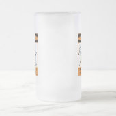 の警告気性の組織学者 フロストグラスビールジョッキ (中央)