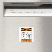 の警告気性の組織学者 マグネット (インサイチュ (食洗機))