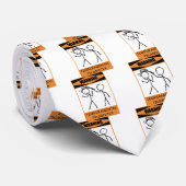 の警告気性トランペーター ネクタイ (ロール)