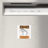 の警告気性トロンボーン主義者 マグネット (インサイチュ (食洗機))