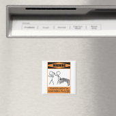 の警告気性マリンバ選手 マグネット (インサイチュ (食洗機))