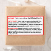 の警告聖書のラベル ラベル (インサイチュ)