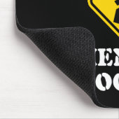 の警告Science In Progress Sign – サイティおもしろいスト マウスパッド (コーナー)