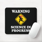 の警告Science In Progress Sign – サイティおもしろいスト マウスパッド (マウス)