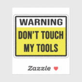 の警告Touchしない シール (シート)