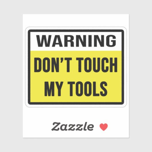 の警告Touchしない シール (シート)