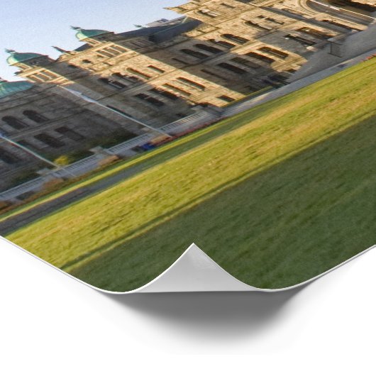 ~の議会建物のトーテムポール ポスター (角)