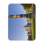 ～の議会建物のトーテムポール マグネット (縦)