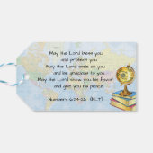 の賛美バックパックグローブチャーチ祈りの言葉ラベル ギフトタグ (裏面横)