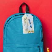 の賛美バックパックグローブチャーチ祈りの言葉ラベル ギフトタグ