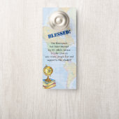 の賛美バックパックグローブチャーチ祈りの言葉 ドアノブサイン (ノブ)