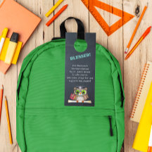 の賛美バックパックフクロウ教会祈りの言葉