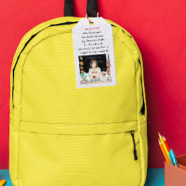 の賛美先生のためのBackpacks Apple ギフトタグ