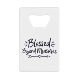 の賛美向こう見ず福音のことわざはキリストにすぎない クレジットカード栓抜き