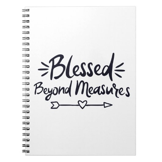 の賛美向こう見ず福音のことわざはキリストにすぎない ノートブック (正面)