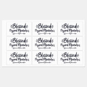 の賛美向こう見ず福音のことわざはキリストにすぎない ラベル (シート)