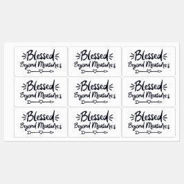 の賛美向こう見ず福音のことわざはキリストにすぎない ラベル