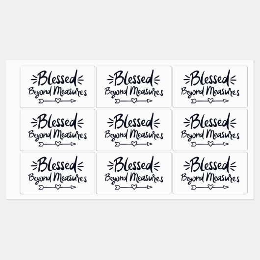 の賛美向こう見ず福音のことわざはキリストにすぎない ラベル (シート)