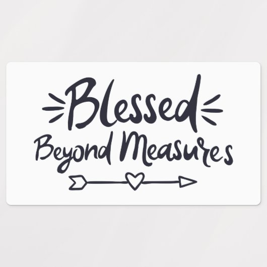 の賛美向こう見ず福音のことわざはキリストにすぎない ラベル (デザイン2)