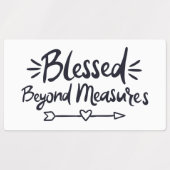 の賛美向こう見ず福音のことわざはキリストにすぎない ラベル (デザイン1)