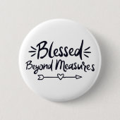 の賛美向こう見ず福音のことわざはキリストにすぎない 缶バッジ (正面)