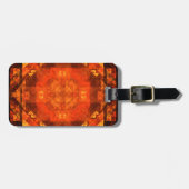 の賛美抽象芸術アートアドレス ラゲッジタグ (正面横)