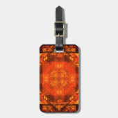 の賛美抽象芸術アートアドレス ラゲッジタグ (正面縦)