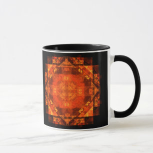 の賛美抽象芸術コーヒーマグ マグカップ
