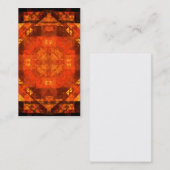 の賛美抽象芸術名刺 名刺 (正面/裏面)