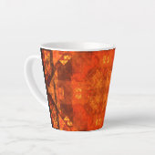 の賛美抽象芸術 カフェラテマグ (左アングル)