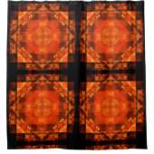 の賛美抽象芸術 シャワーカーテン (正面)