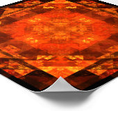 の賛美抽象芸術 ポスター (角)