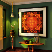 の賛美抽象芸術 ポスター