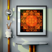 の賛美抽象芸術 ポスター