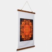 の賛美抽象芸術 吊り下げ型タペストリー (傾斜あり)