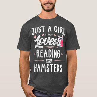 の贈り物を愛し読て憎む少女 Tシャツ