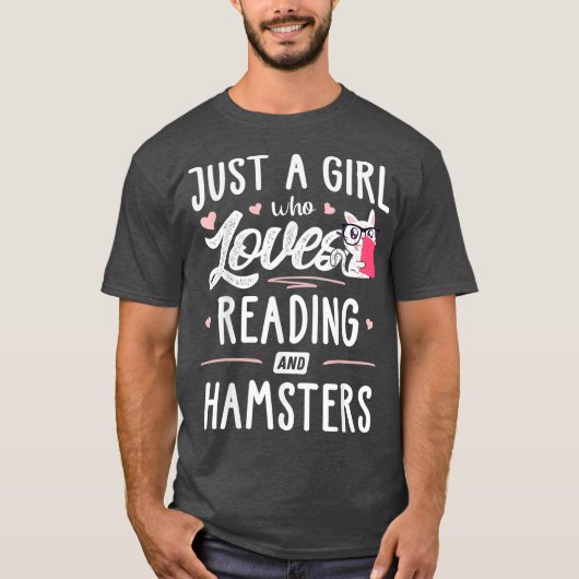 の贈り物を愛し読て憎む少女 Tシャツ (正面)
