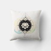 *~*の赤面の月のはすは夢に道を主演します クッション (裏面)