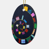 の転がギフトロープオーナメント セラミックオーナメント (左)