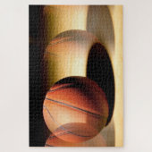 の転がバスケットボール ジグソーパズル (縦)