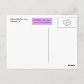 の転がヒルズ消防署 – Catoosa, OK ポストカード (裏面)