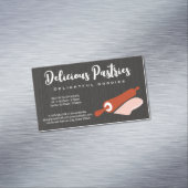 の転がピンと生地 |ベーカリー マグネット名刺 (インサイチュ)