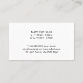 の転がピンと生地 |料理 名刺 (裏面)