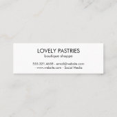 の転がピン材 スキニー名刺 (裏面)