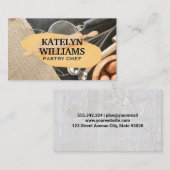 の転がピン生地 |ベーキングツール 名刺 (正面/裏面)