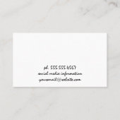 の転がピン | つや消し 名刺 (裏面)